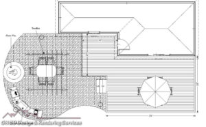 Deck Patio Layout